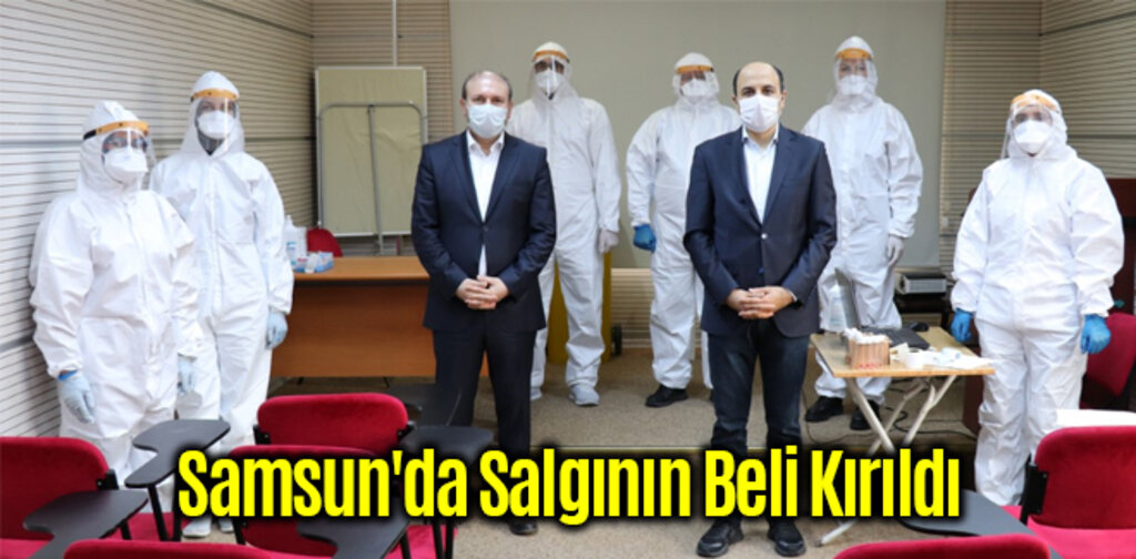 Samsun'da Salgının Beli Kırıldı