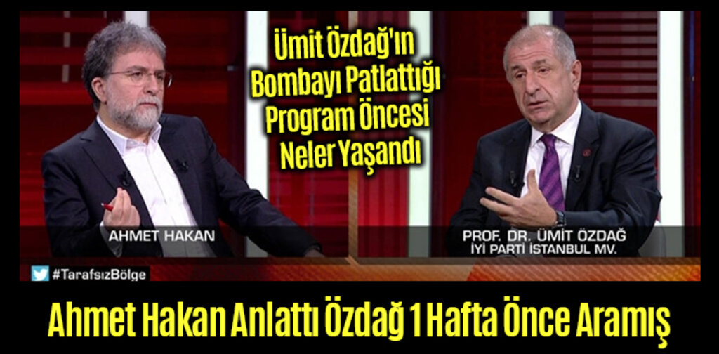 Ümit Özdağ'ın Bombayı Patlattığı Program Öncesi Neler Yaşandı