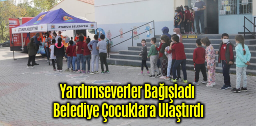 Yardımseverler Bağışladı Belediye Çocuklara Ulaştırdı