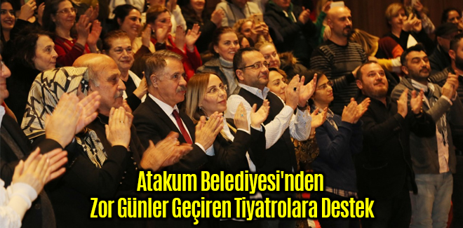 Atakum Belediyesi'nden Zor Günler Geçiren Tiyatrolara Destek