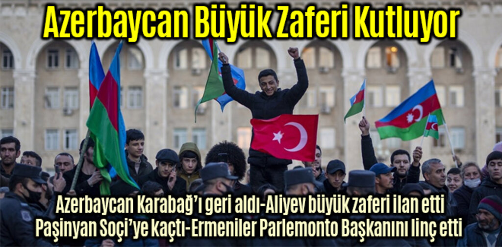 Azerbaycan Büyük Zaferi Kutluyor