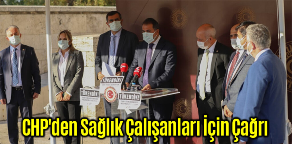 CHP'den Sağlık Çalışanları İçin Çağrı
