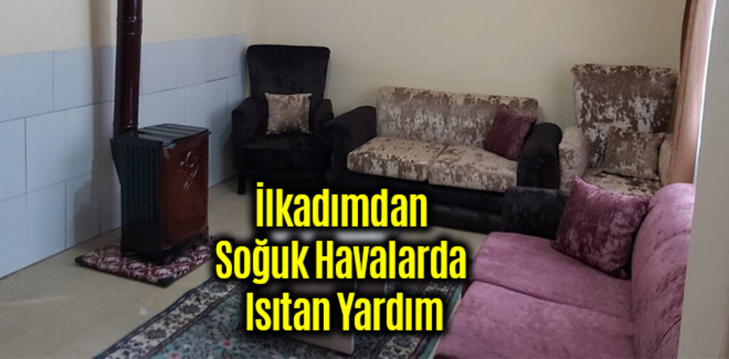 İlkadımdan Soğuk Havalarda Isıtan Yardım