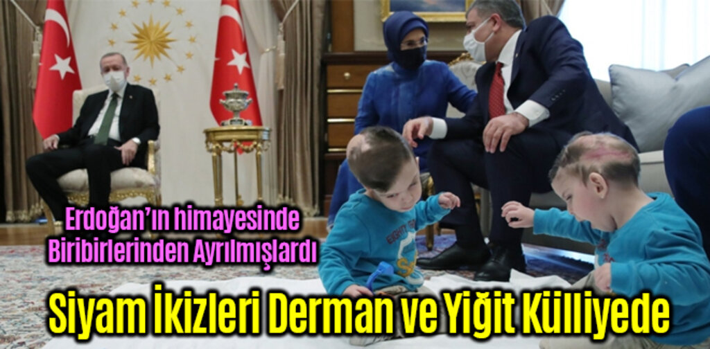 Siyam İkizleri Derman ve Yiğit Külliyede