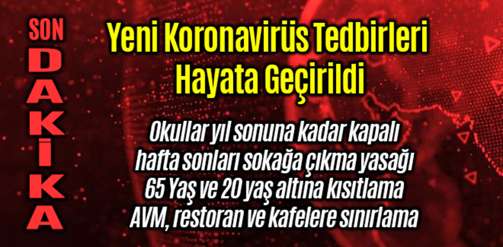 Yeni Koronavirüs Tedbirleri Hayata Geçirildi