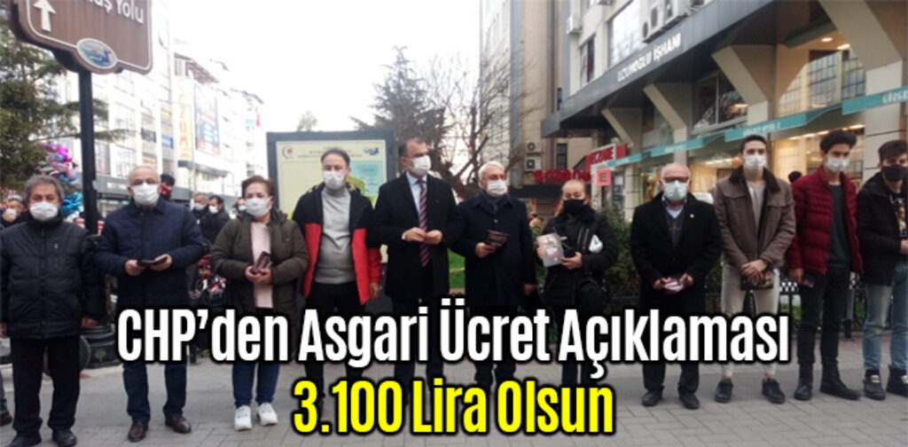 CHP Samsun Asgari Ücret 3.100 Lira Olsun