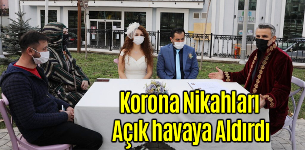 Korona Nikahları Açık Havaya Aldırdı