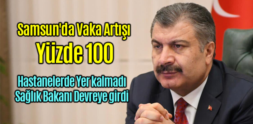Samsun'da Vaka Artışı Yüzde 100