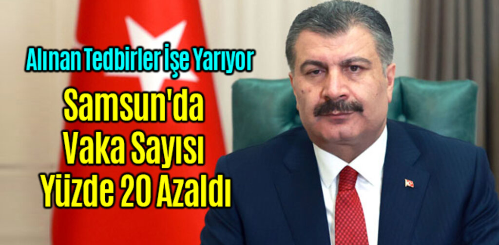 Samsun'da Vaka Sayısı Yüzde 20 Azaldı