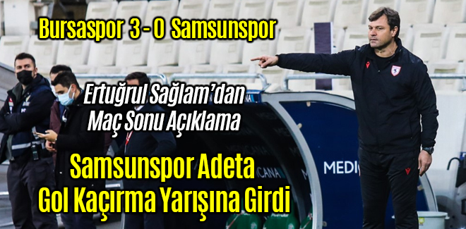 Samsunspor Adeta Gol Kaçırma Yarışına Girdi