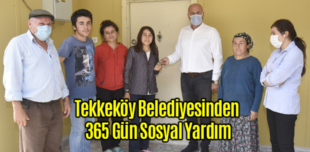 Tekkeköy Belediyesinden 365 Gün Sosyal Yardım