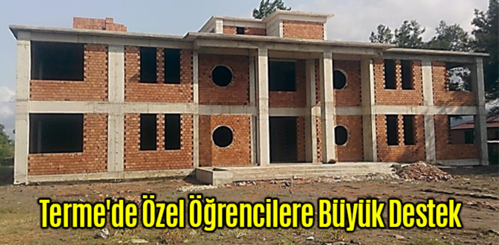 Terme'de Özel Öğrencilere Büyük Destek