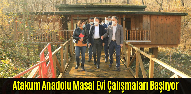 Atakum Anadolu Masal Evi Çalışmaları Başlıyor
