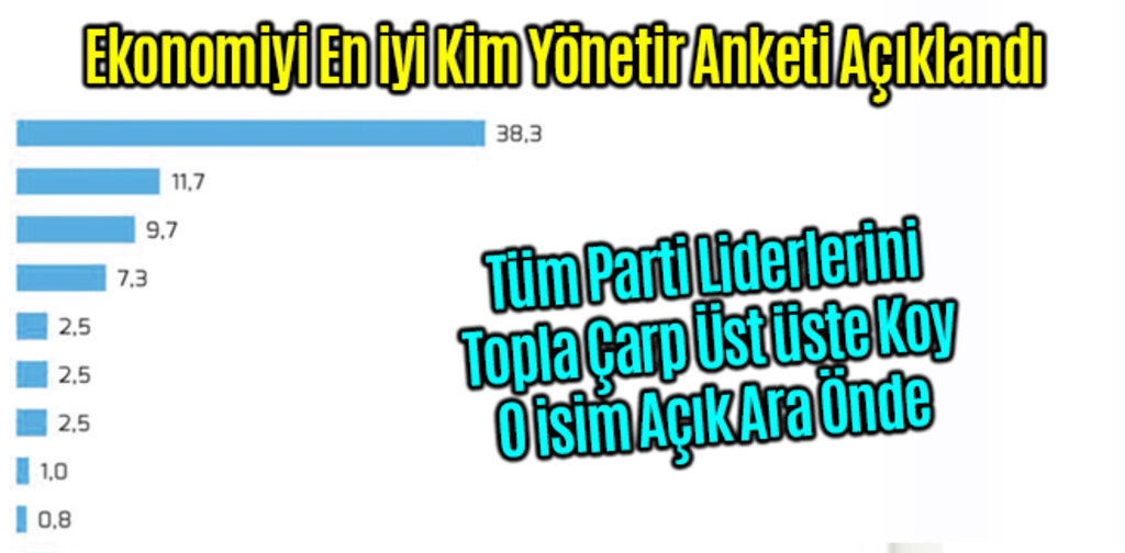 Ekonomiyi En iyi Kim Yönetir Anketi Açıklandı