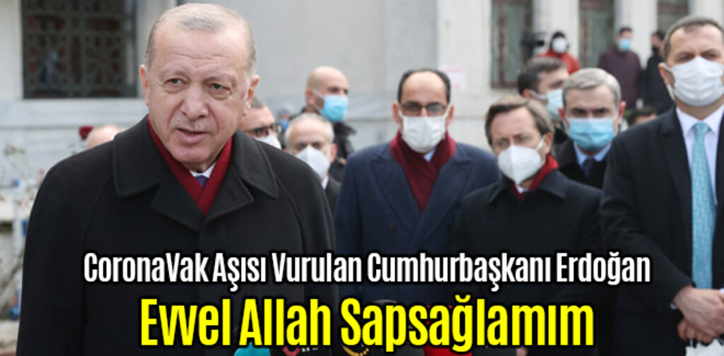 Erdoğan,dan CoronaVac Yan Etki Açıklaması