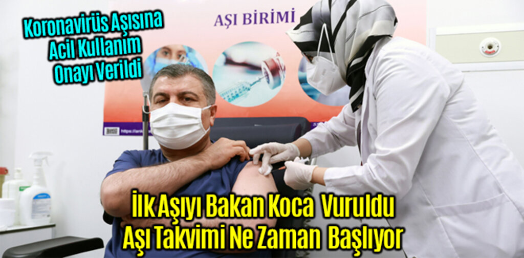 Koronavirüs Aşısına Acil Kullanım Onayı Verildi