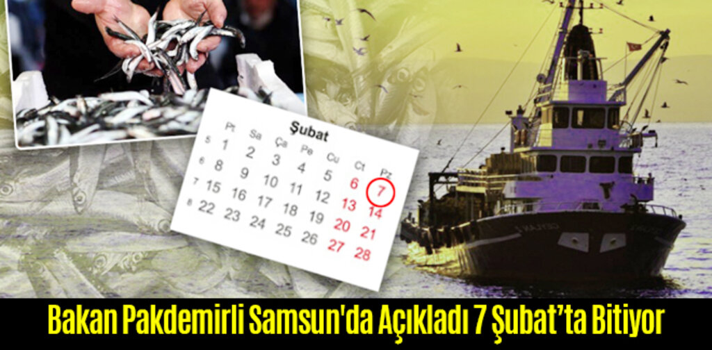 Bakan Pakdemirli Samsun'da Açıkladı