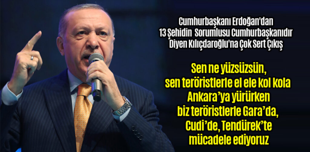 Cumhurbaşkanı Erdoğan'dan Kılıçdaroğlu'na Çok Sert Çıkış