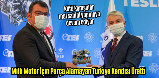 Milli Motor İçin Parça Alamayan Türkiye Kendisi Üretti