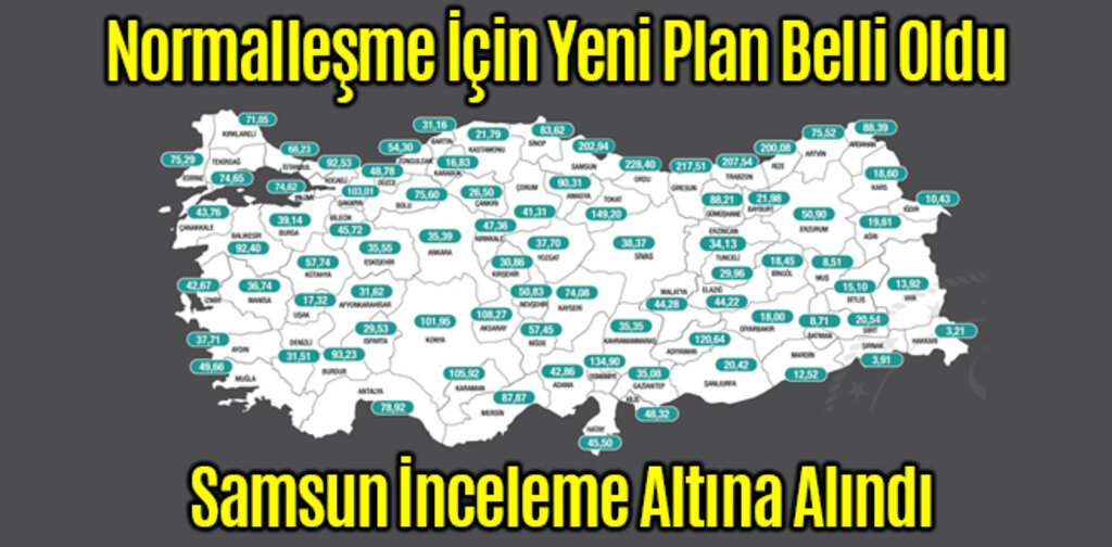 Normalleşme İçin Yeni Plan Belli Oldu