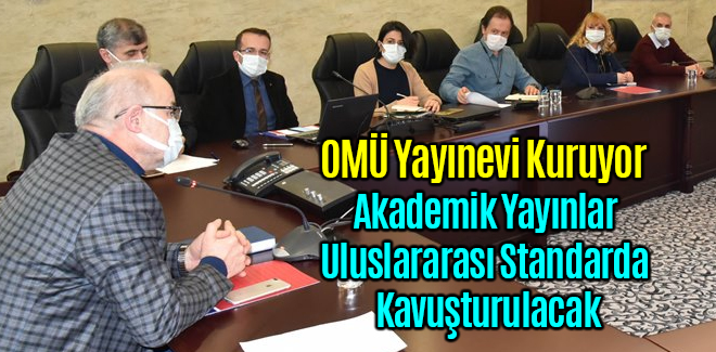 OMÜ Yayınevi Kuruyor