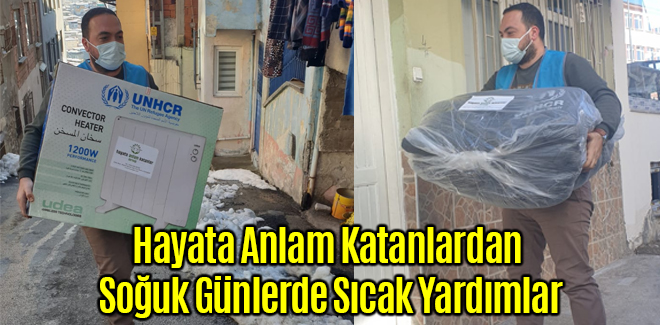 Hayata Anlam Katanlardan Soğuk Günlerde Sıcak Yardımlar
