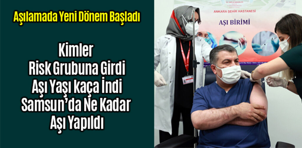 Aşı Uygulamasında Yeni Dönem Başladı