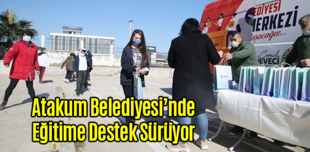 Atakum Belediyesi’nde Eğitime Destek Sürüyor