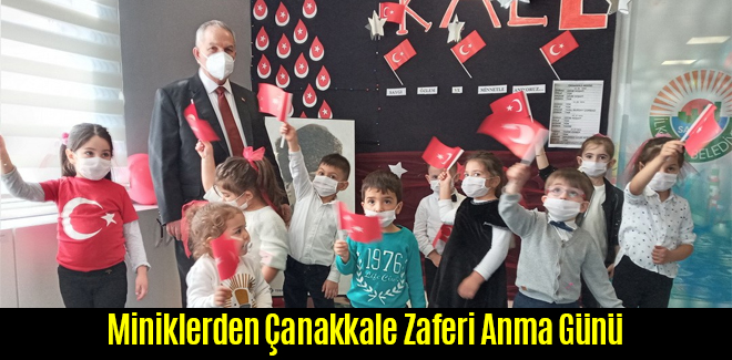 Miniklerden Çanakkale Zaferi Anma Günü