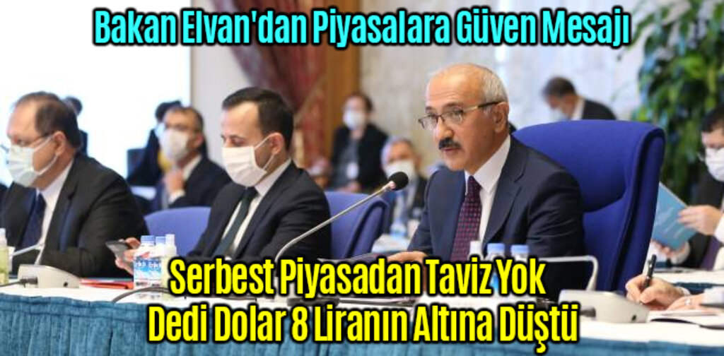 Bakan Elvan'dan Piyasalara Güven Mesajı