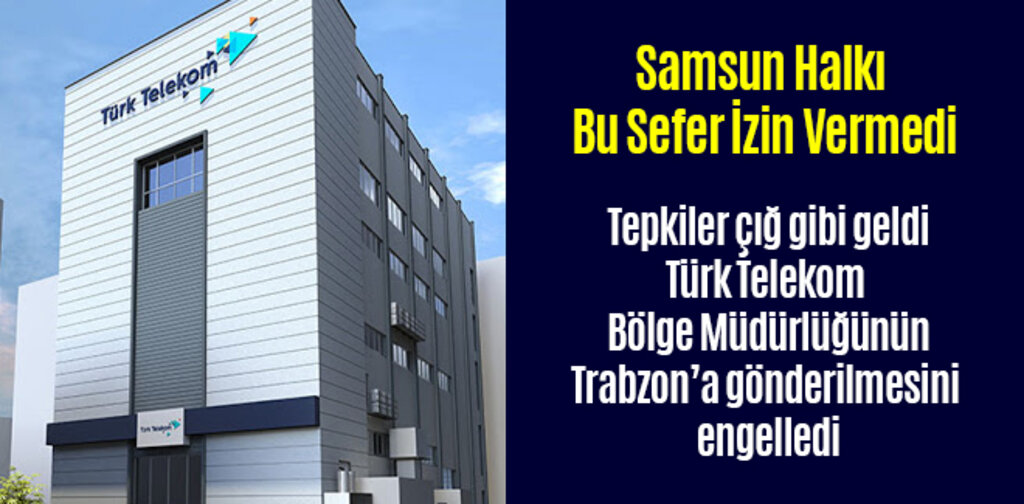 Samsun Halkı Bu Sefer İzin Vermedi