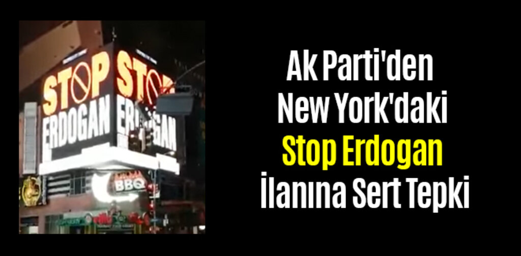 Ak Parti'den New York'daki 