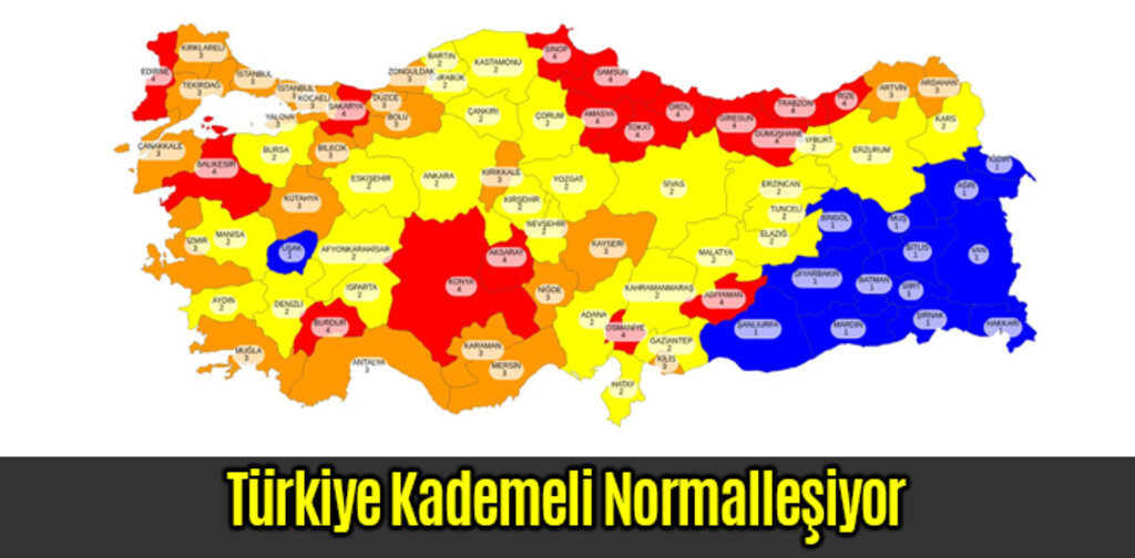 Türkiye Kademeli Normalleşiyor