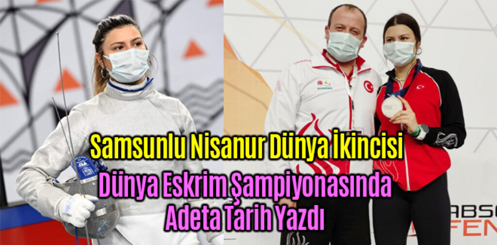 Samsunlu Nisanur Dünya İkincisi