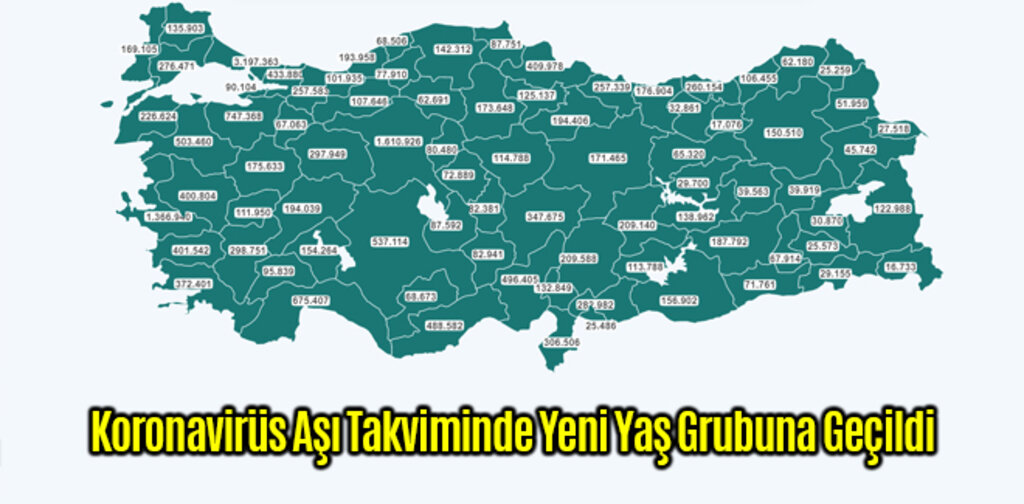 Koronavirüs Aşı Takviminde Yeni Yaş Grubuna Geçildi