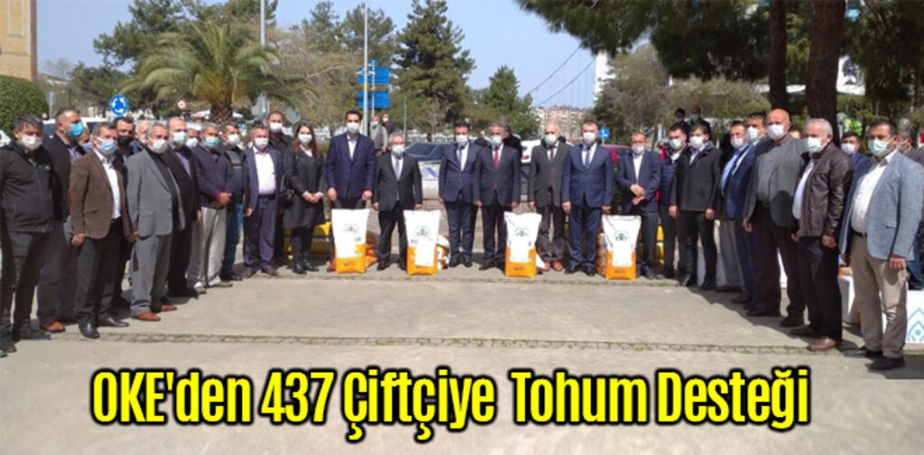 OKE'den 437 Çiftçiye Tohum Desteği