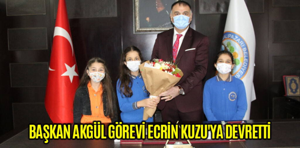 BAŞKAN AKGÜL GÖREVİ ECRİN KUZU'YA DEVRETTİ