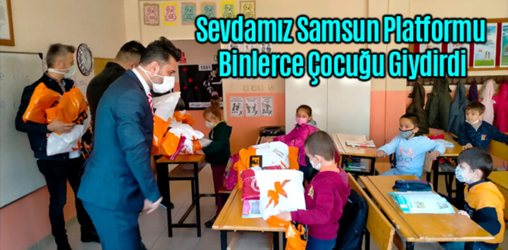 Sevdamız Samsun Platformu Binlerce Çocuğu Giydirdi