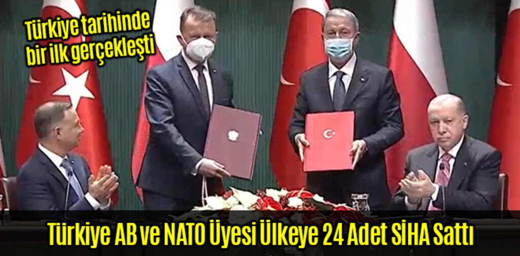 Türkiye AB ve NATO Üyesi Ülkeye 24 Adet SİHA Sattı