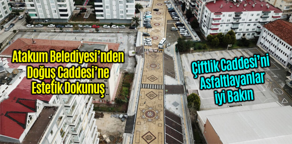 Atakum Belediyesi’nden Doğuş Caddesi’ne Sanatsal Dokunuş