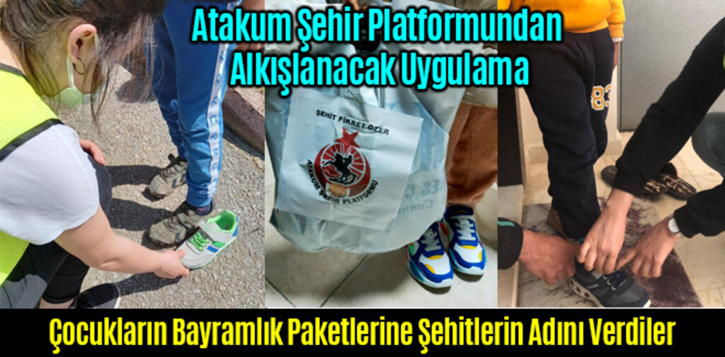 Çocukların Bayramlık Paketlerine Şehitlerin Adını Verdiler