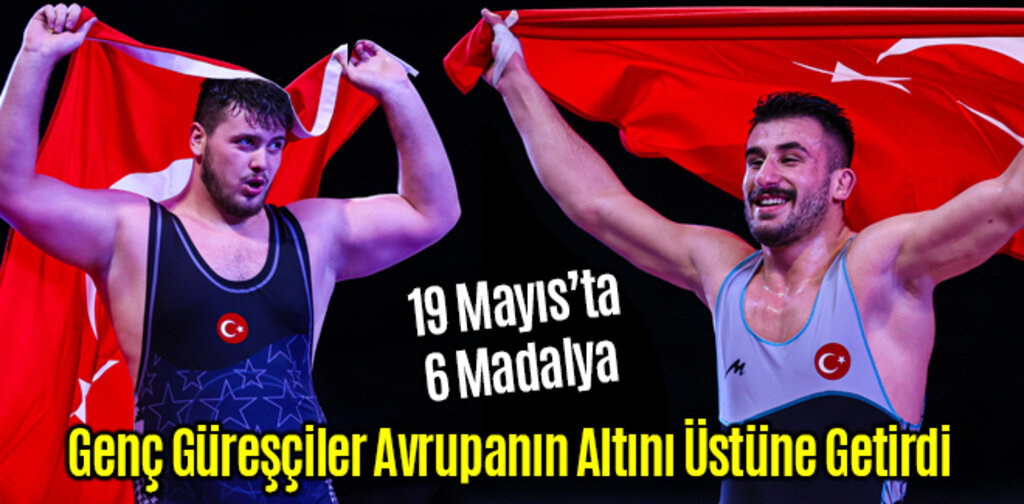 Genç Güreşçiler Avrupanın Altını Üstüne Getirdi