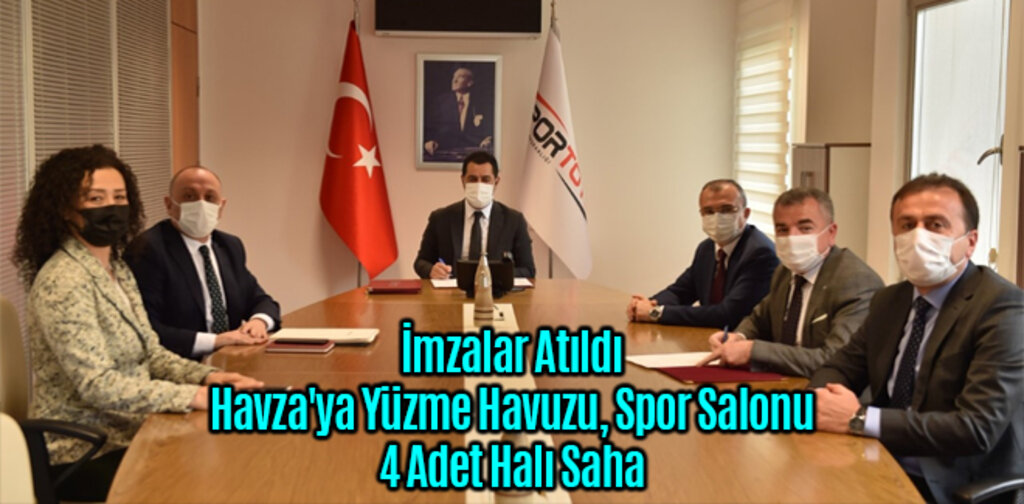 Havza'ya Yüzme Havuzu, Spor Salonu, 4 Adet Halı Saha