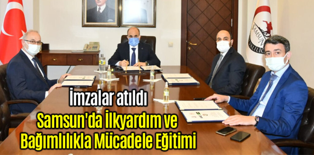 Samsun'da İlkyardım ve Bağımlılıkla Mücadele Eğitimi