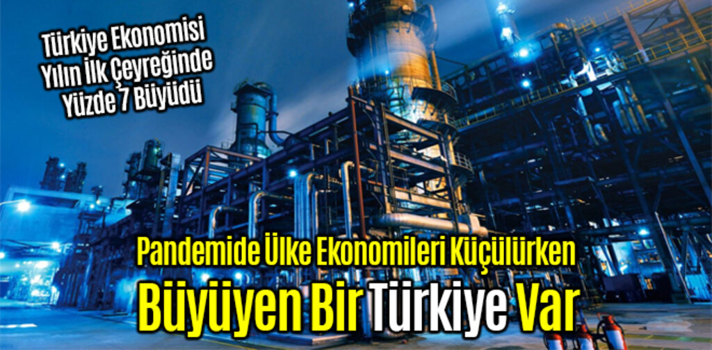 Türkiye Tüm Ülkeler Küçülürken Pandemide Yüzde 7 Büyüdü