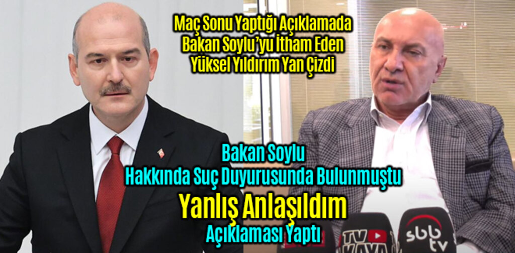 Yüksel Yıldırım Yanlış Anlaşıldım
