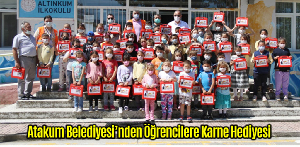 Atakum Belediyesi’nden Öğrencilere Karne Hediyesi