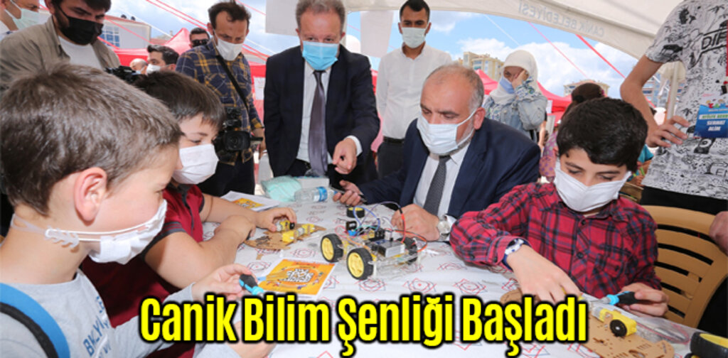Canik Bilim Şenliği Başladı