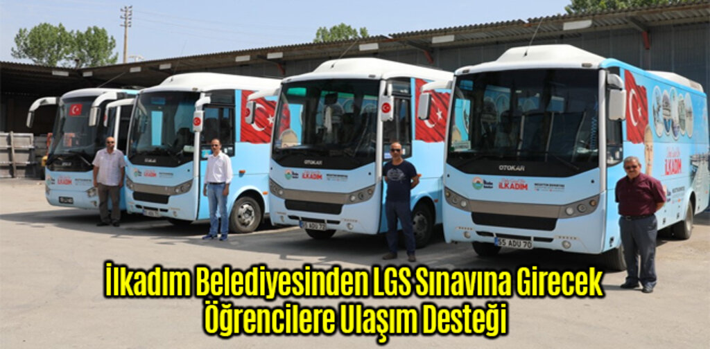 İlkadım Belediyesinden LGS Sınavına Girecek Öğrencilere Ulaşım Desteği
