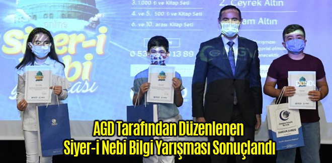 AGD Tarafından Düzenlenen Siyer-i Nebi Bilgi Yarışması Sonuçlandı